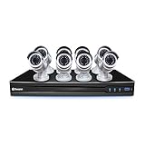 Swann CONV16-C3MP8C-US 16 Channel 3MP HD 3TB NVR Network Video Recorder Security System with 8 x 3MP Surveillance cameras