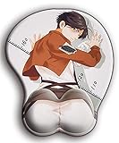 Attack on Titan Levi Custom Anime Mouse Pad with