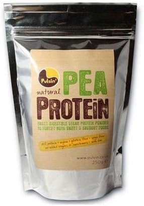 (8 PACK) - Pulsin Pea Protein Isolate - 100% Natural| 250 g |8 PACK - SUPER SAVER - SAVE MONEY