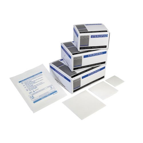 Steropad - Low Adherent Absorbent Dressing - 7.5cm x 7.5cm (x25)