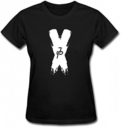 MCEOO X Jake Team Paul 10 Tshirt Printed Cotton T-Shirts Tops Logo Women Tee Black