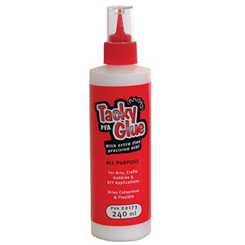 Anita's 240ml Tacky Poly Vinyl Acetate Glue, White