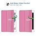 iPad Air Case, JETech? Gold Serial iPad Air Slim-Fit Smart Case Cover for Apple iPad Air iPad 5 with Auto Sleep/Wake Feature (iPad Air, Pink)