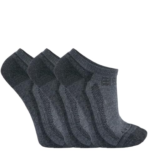 Carhartt Force Midweight-Calzini da 3 Pezzi, Carbone, XL Uomo