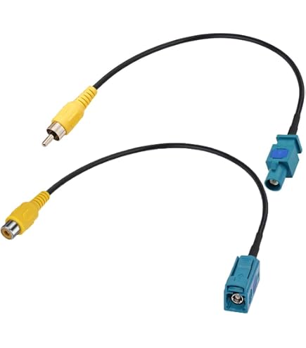 Amazon.com: RedYutou Fakra Z-Type to RCA Male Female RG174 Cable