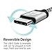 USB Type C to USB Type C 3.1 Cambond Braided Charging Cable Cord 6.6ft/2M for Galaxy Note 8, S8, S8+, MacBook, Nintendo Switch, Google Pixel, Sony XZ, LG V20 G5 G6, HTC 10, Nexus 6p 5x and More Silver