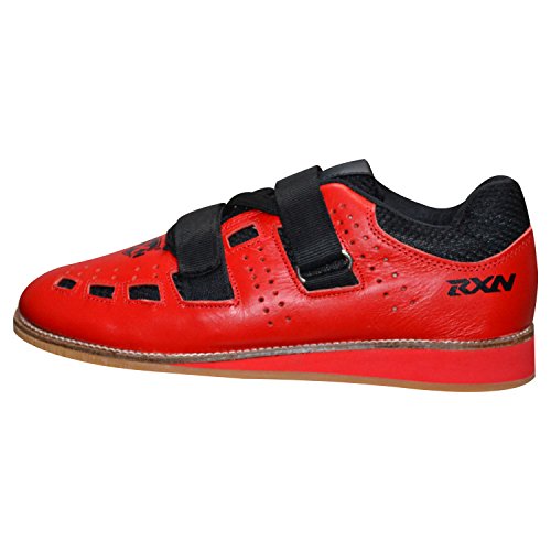 RXN Weightlifting Shoes 9 Red-Black