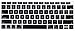 CaseBuy Premium Keyboard Cover Compatible 2018 Release MacBook Air 13 Inch with Touch ID Model A1932 Soft-Touch Ultra Thin Silicone Protective Skin, Black primary