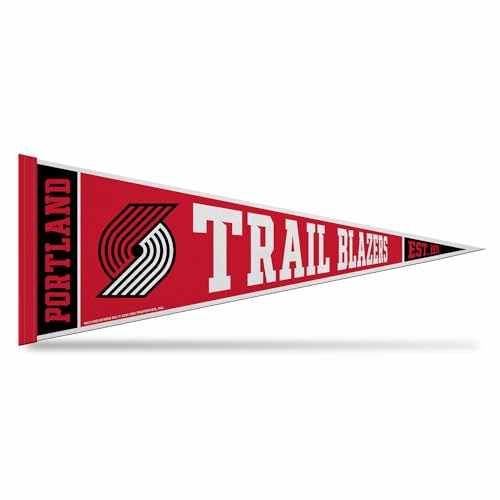Rico Industries NBA Basketball Portland Trail Blazers Rally 12" x 30" Felt Wall…