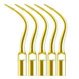 Ship from USA Easyinsmile P4DT Golden Dental Ultrasonic Scaler Diamond-coated Endo Tip fit for EMS/Woodpecker ultrasonic scaler