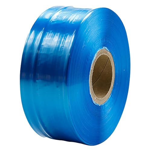 松浦産業 ひも ロープ シャインテープ レコード巻 1巻 幅50mm×長さ470m 日本製 青