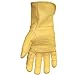 Youngstown Glove Company Leather Utility Plus Double Layered Long Cuff Work Gloves For Men,Arc Rated - Tan, Large,Brown
