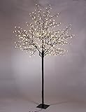 Akari 8-Foot Tall Cherry Blossom City Tree with 600 Micro LED bulbs, Warm White