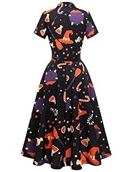 Wedtrend Women's 1950s Dress Vintage Cocktail