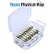20 Pack F15AL Fast-Blow Fuse 15A 125V/250V Glass Fuses 5 x 20 mm (15amp) (F15A) by FENGWANGLI