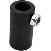 Steering Shaft Coupler 5/8"-36 Spline to 3/4" Round Smooth Steering Joints Compatible for Standard GM Vega
