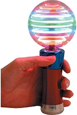 flashing panda meteor storm led changing pattern spinner wand