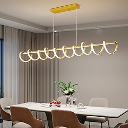 Modern Design Dimmable Desk Linear Pendant