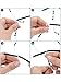 Hestya 4 Pieces Acrylic Eyeglass Neck Cord Beaded Reading Glasses Sunglasses Chains and Straps Eyewear Holder for Women, 4 Colors