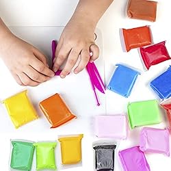 Air Dry Clay 24 Colors, Modeling Clay with