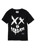 DC Comics Suicide Squad Smiley Skull Logo T-Shirt (X-Large)