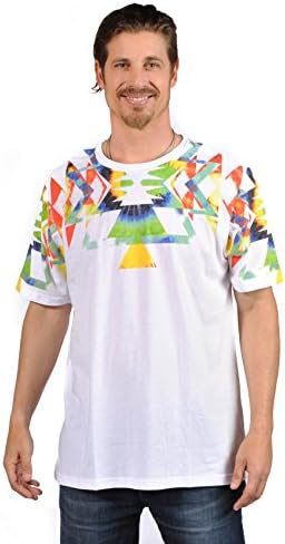 Forever21 21 Men Graphic Design Print White Crew Neck Shortsleeve Shirts