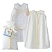 HALO 100% Cotton Sleepsack Yellow, White and Grey Diamond Small