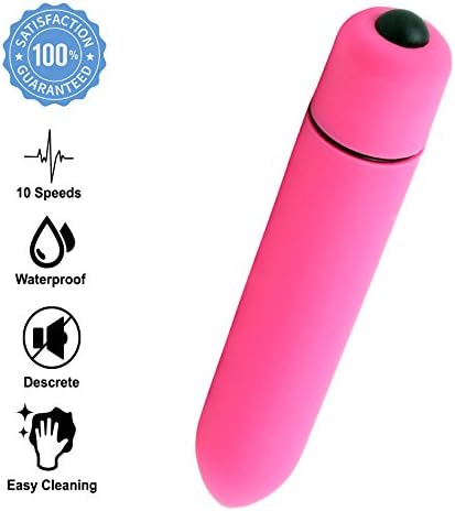 Mini Bullet Massage Wand - Portable 10 Speed Massage Wand - Battery Included - 2018 NEW