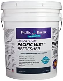 Pacific Breeze Products Clean Breeze, Air, Fabric, Clothing, House, Office Refresher Spray 5 Gallons