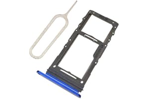PHONSUN Replacement Sim Card Tray for Samsung Note 10 Plus (Note 10+) N975U N975U1 Single Sim - Aura Blue
