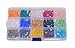LK-CRAFTS Wholesale Lot 300pcs Bicone (Similar Cut #5328/5301) 8mm Crystal Beads 15 Colors with Storage Box #1