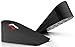 LiftKits Men's 1.25 inch Shoe Lift Inserts, Black/Red, Medium/6-12 M US,