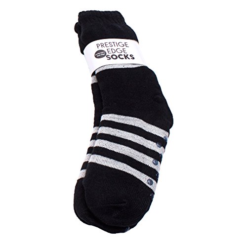 Prestige edge women s knee high no slip thick and fluffy lounge s…