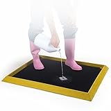 UltraSource 446010 High Wall Disinfectant Boot Dip Mat, 32