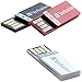 VTM98674 - VERBATIM 98674 8GB Clip It USB Drives, 3 pk