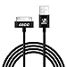 iXCC 10ft Long Apple MFi Certified 30 pin to USB Sync and Charge Cable for iPhone 4/4s, iPad 2/3, iPod 1-6 Gen - Black