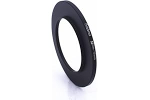 BEIZMEI 52mm to 72mm Filters Step-Up Ring, CNC Manufactured, Matte Black, Compatible with All Brands Ø52mm Lens to Ø72mm UV N