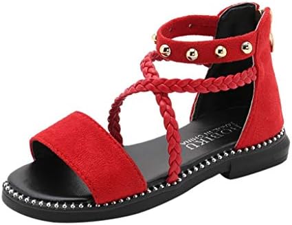 Little Girls Sweet Princess Shoes,Jchen Baby Kids Girls Summer Beach Pearl Crystal Casual Shoes Roma Sandals for 1-12 Yrs