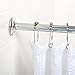 Zenna Home Adjustable Shower Rod, 44