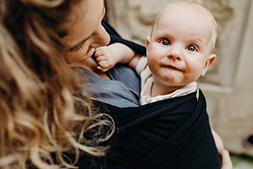2 Boba+Baby+Wrap+Carrier+Black