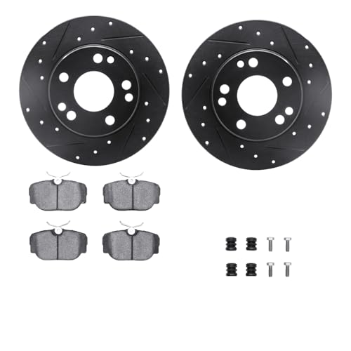 R1 Concepts Front Brake Kit Fits 1984-1989 Mercedes-Benz 190D; 1984-1986 Merced…
