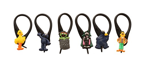 APSILON Black Rubber String Zipper Pulls - Sesame Street # 1 - Thumbnail 2