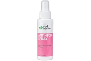 Vet Worthy Anti-Itch Spray for Cats (4oz)