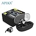 APEKX Mini True Wireless Bluetooth V4.2 Stereo Surround Sound In-Ear Sports Headphones, Earbuds, Earphones, Headsets with Mic, Charging Box for iPhone, Samsung, IOS, Android