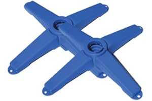 J&J Dog Supplies Agility Pedestal Jump Base (Blue, 1.25")