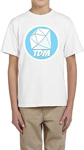 RAES Kids TheDiamondMinecart TDM Logo Short-Sleeve T-shirt