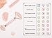 Spa Grade Rose Quartz Roller For Face With Gua Sha | Rose Quartz Face Roller Massager | Pink Jade Facial Roller | Jade Rollers | Wrinkle Rollerthumb 4