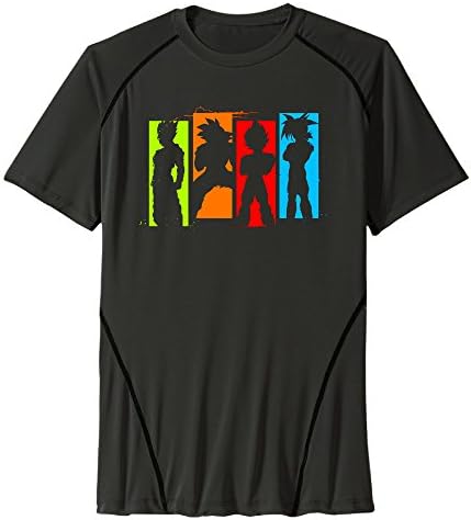 Super Saiyan Family Mens Running T-Shirt Fashion