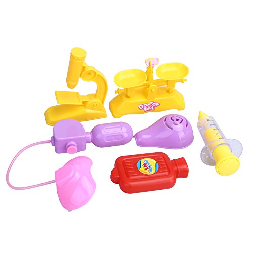 Chinatera Kids Girls 30Pcs Simulation Medical Box Kit Kids Doctor Role Play Set Carry Case Playhouse Toy