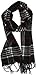 Armear Men's Fashion Scarves, Black, Large